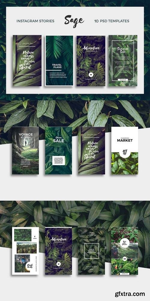 Sage - Instagram Story Templates