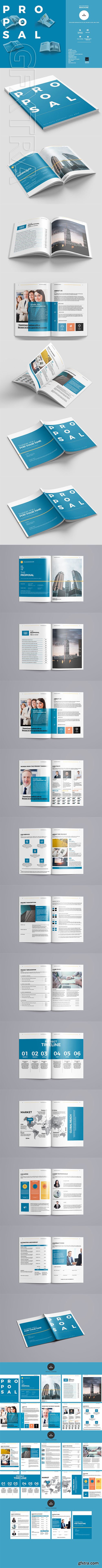 CreativeMarket - Proposal Brochure Template 2334348