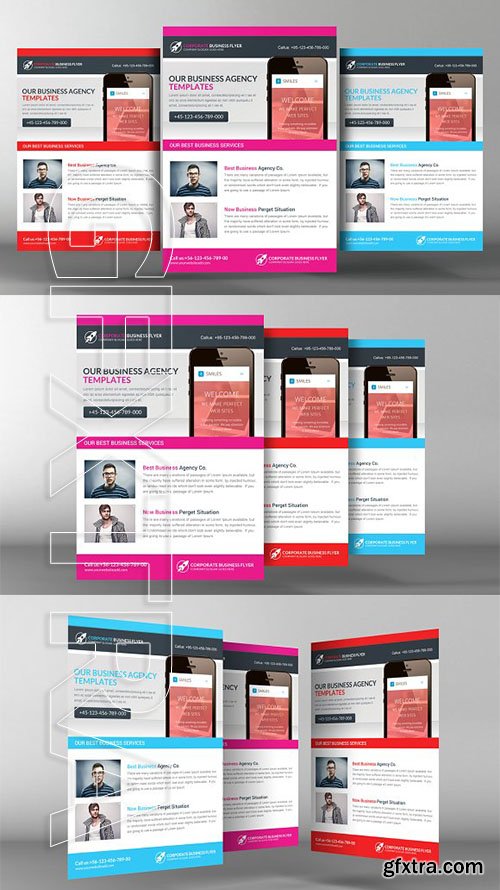 CreativeMarket - Corporate Business Flyer Template 2335062