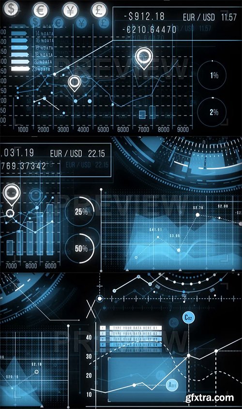 Finance HUD Graphs 68771