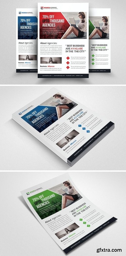 CM - Corporate Business Flyer Template 1522758