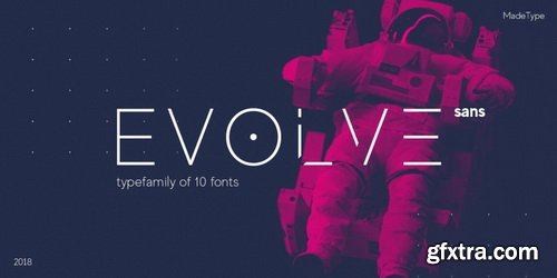 MADE Evolve Sans Font Family