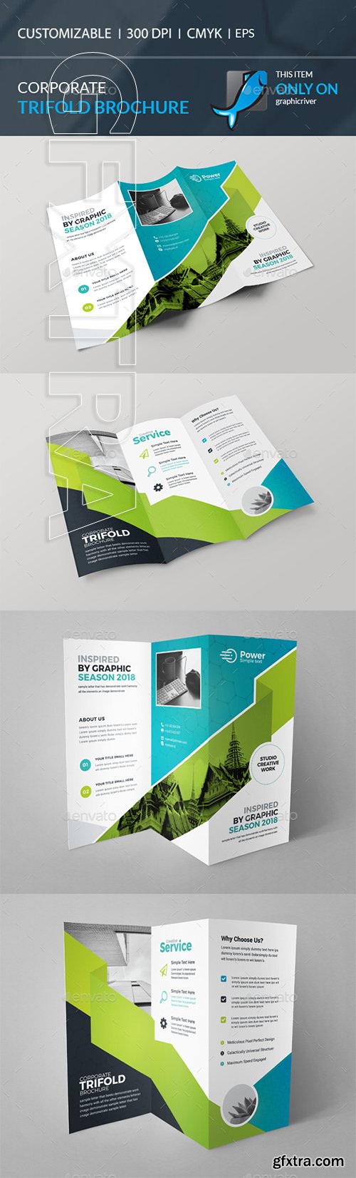 GraphicRiver - Corporate Trifold Brochure 21572497