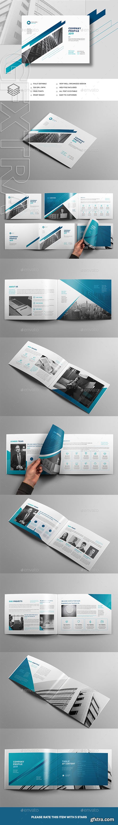 GraphicRiver - Company Profile Landscape A4 & A5 21566339