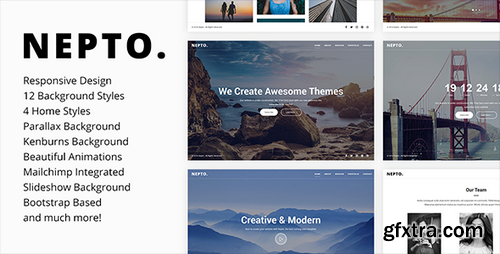 ThemeForest - Nepto v1.1 - Responsive Coming Soon Template - 19164064