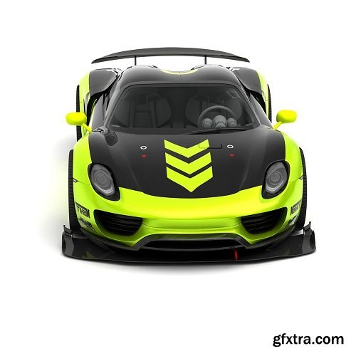 Porsche 918 Spyder Chimera One Concept 3D Model