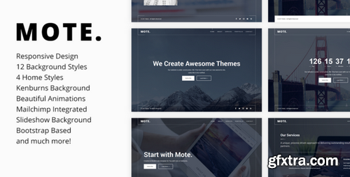 ThemeForest - Mote v1.0 - Versatile Coming Soon Template 19331721