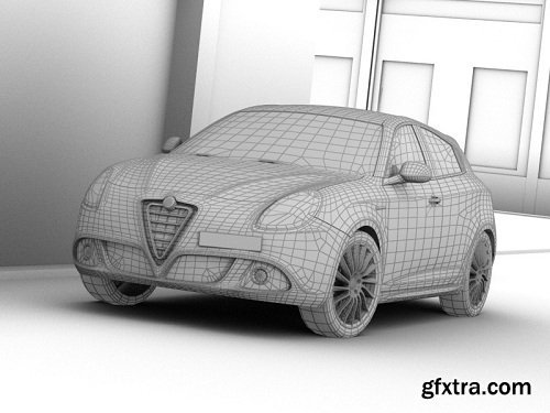 Alfa Romeo Giulietta 3d Model