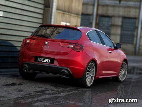 Alfa Romeo Giulietta 3d Model