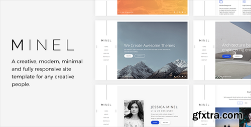 ThemeForest - Minel v1.0 - Responsive Minimal Site Template - 19441589