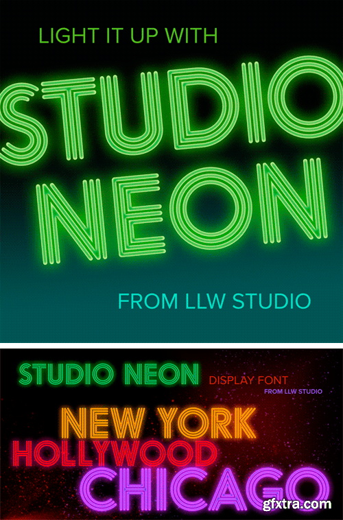 Studio Neon Font