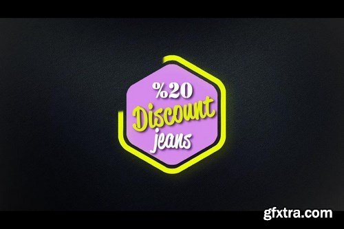 Shopping Labels After Effects Templates 29630