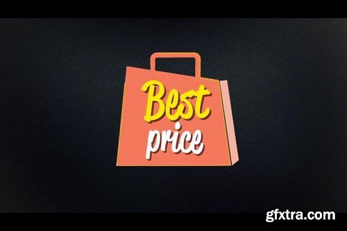 Shopping Labels After Effects Templates 29630