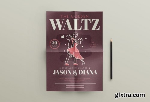 Waltz Dance Flyer