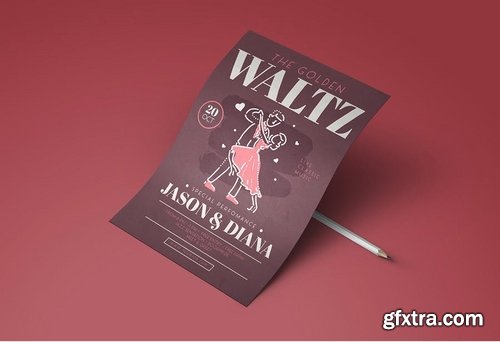 Waltz Dance Flyer