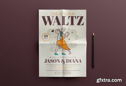 Waltz Dance Flyer