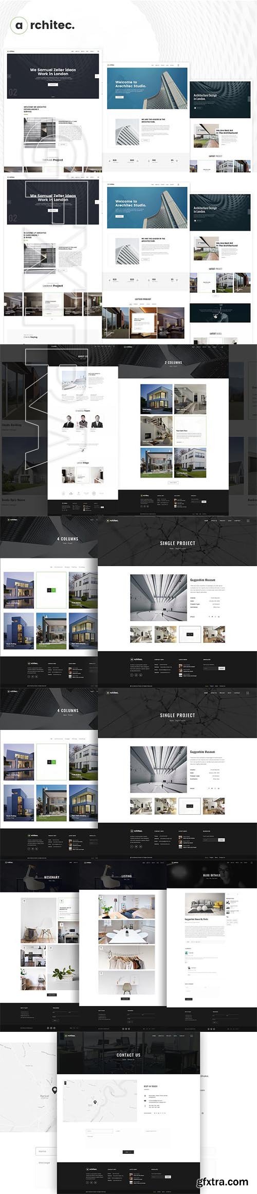 CreativeMarket - Architecture PSD Template 2314047