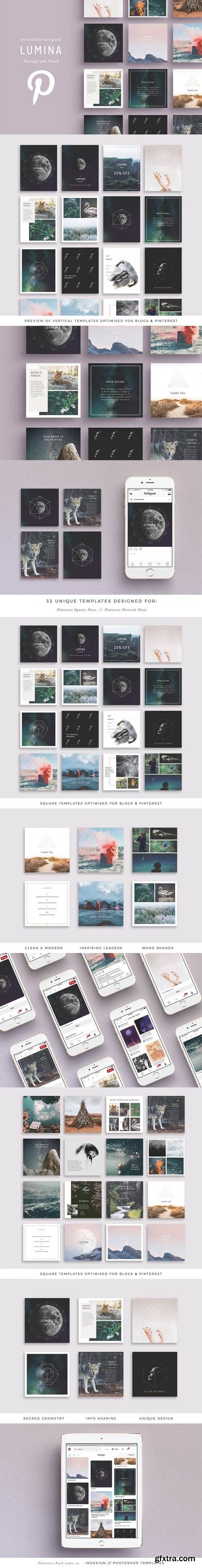 LUMINA Pinterest Pack