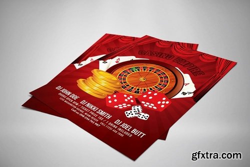 CM - Casino Party Night Flyer Templates 2324093