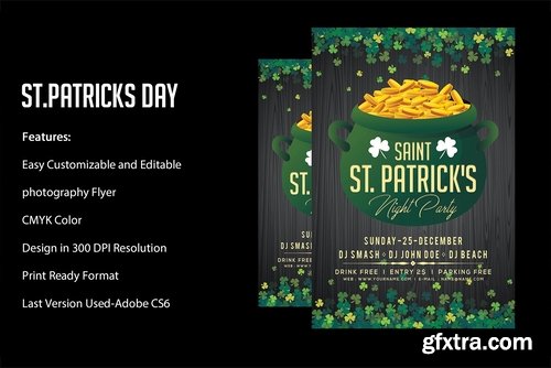 CM - St. Patrick\'s Day Party Flyer 2319208