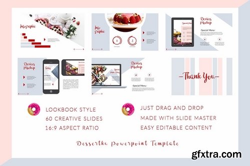 CM - Dessertku - Food Powerpoint Template 2325591