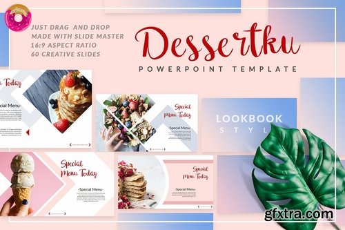 CM - Dessertku - Food Powerpoint Template 2325591