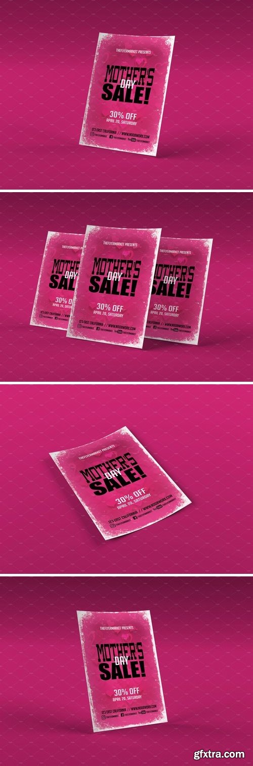 CM - Mother’s Day Sale Flyer Template 1965014