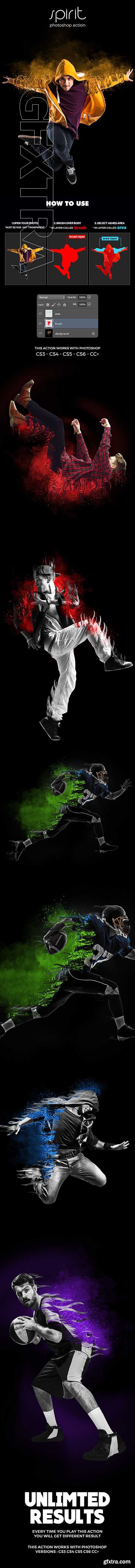 GraphicRiver - Spirit Photoshop Action 21573960