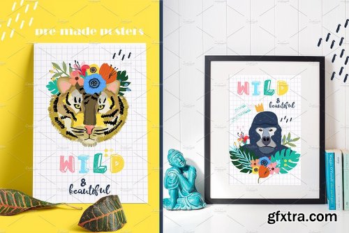 CreativeMarket Wild & Beautiful 2302708