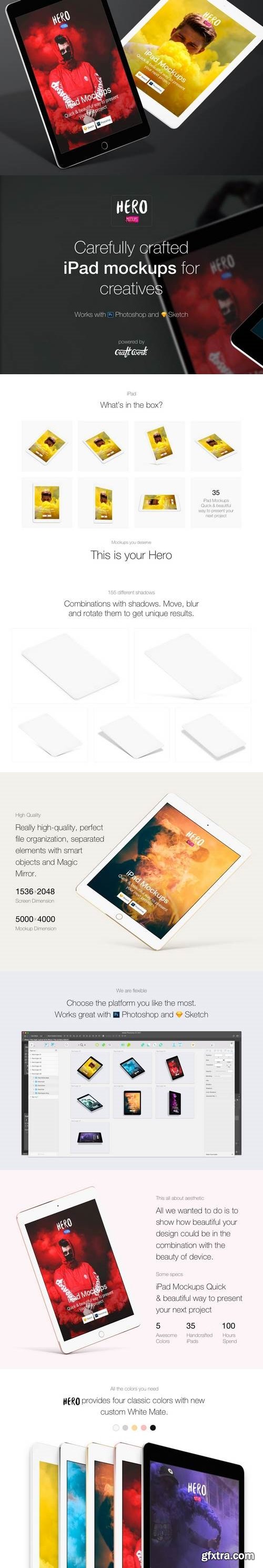 HERO Pad Mockups