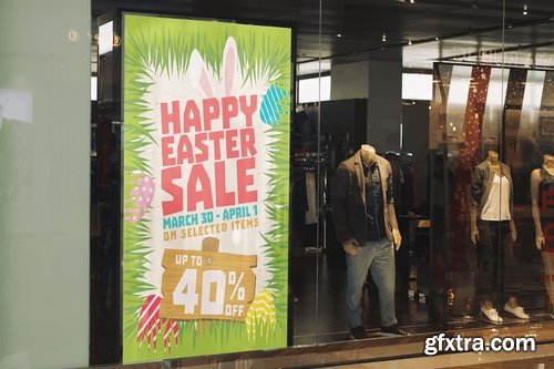 Happy Easter Sale Poster And Flyer
