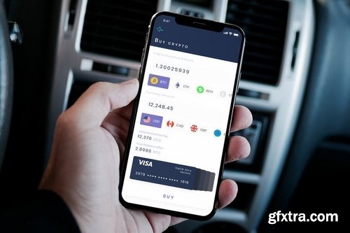 Buy Crypto Mobile Ui - B