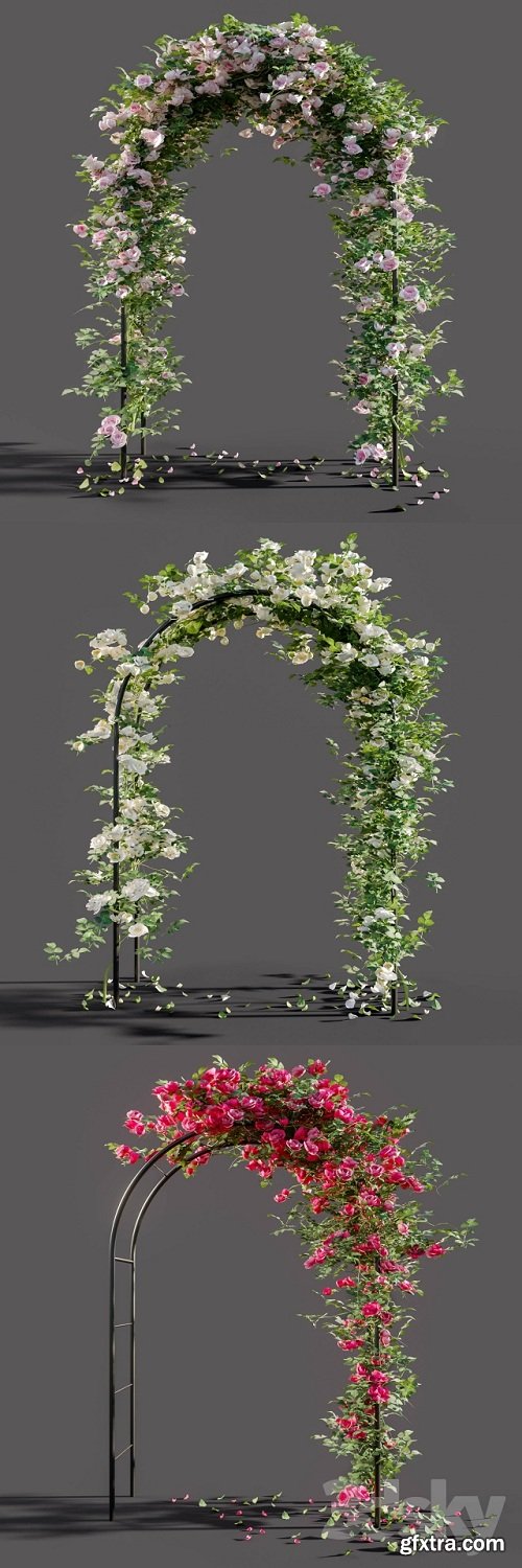 Arch with roses