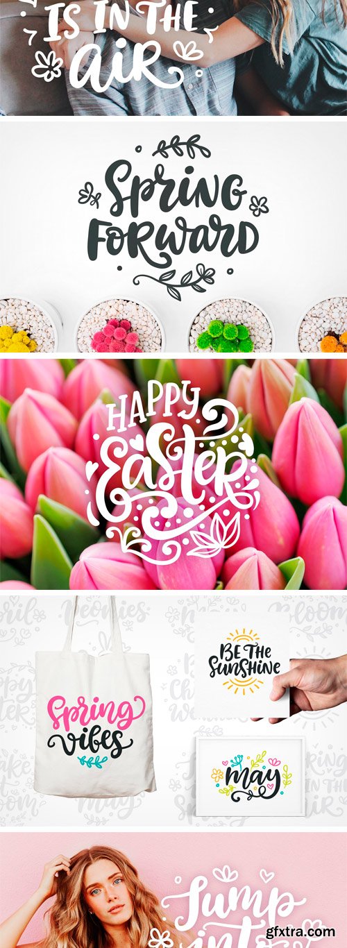 CM - Spring Easter Overlays Bundle 2316684