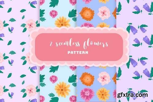 Flowers Seamless Patterns