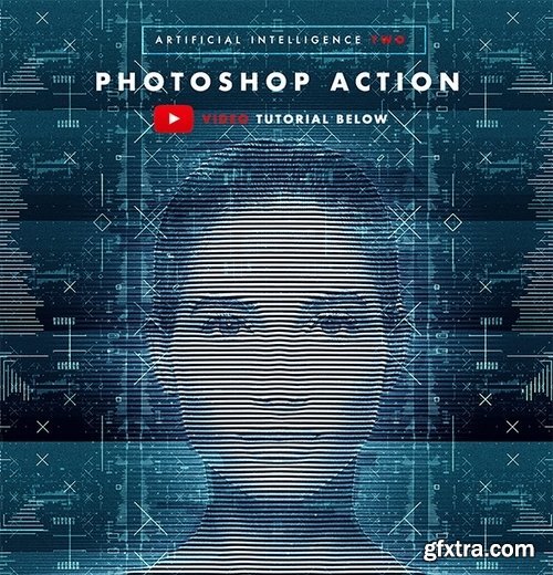 GraphicRiver - Artificial Intelligence Two Photoshop Action 21389437