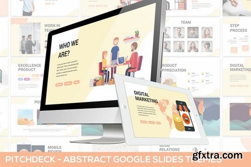 Abstract Pitchdeck - Google Slides Template