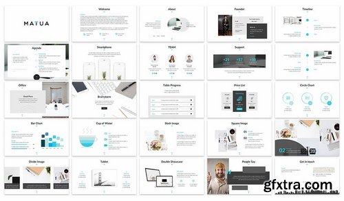 Matua - Minimal Design Google Slides Presentation