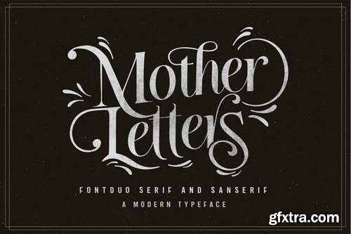 CM - MOTHER LETTERS (FONT DUO) 2337414