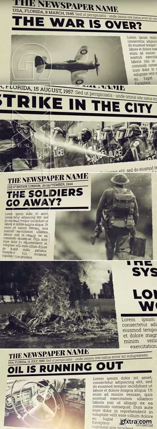 CreativeMarket - Newspaper Investigation - After Effects 2368960