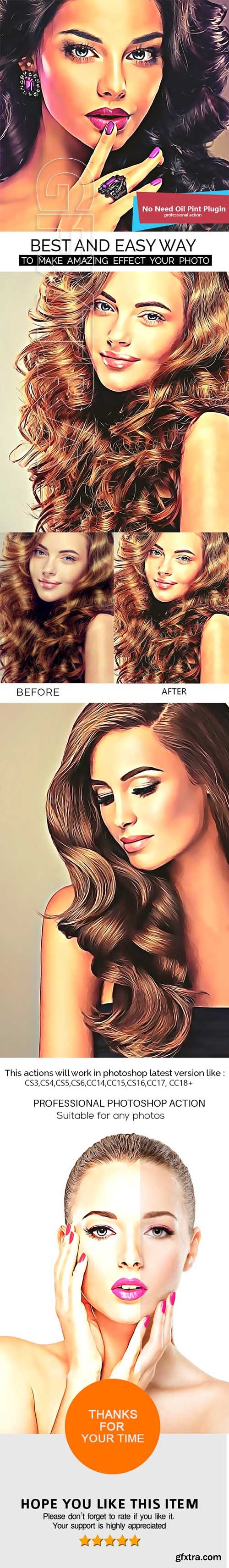 GraphicRiver - Vector Painting Photoshop Action V2 21521530