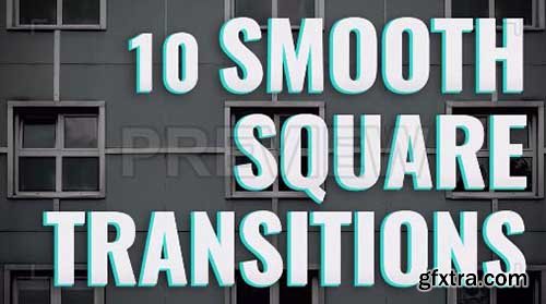 Smooth Square Transitions - Motion Graphics 64955