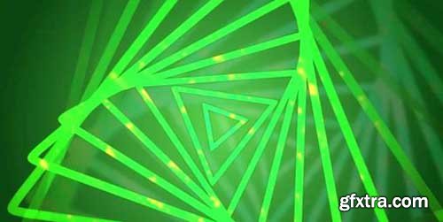 Triangle VJ Background Loop - Motion Graphics 64840