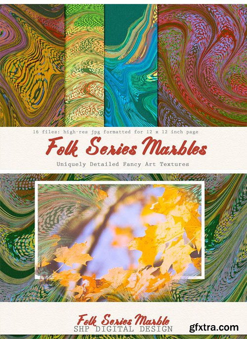 CM - Art Textures: Marbled Folk Song 2269113