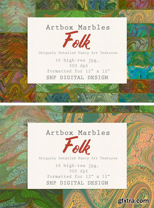 CM - Art Textures: Marbled Folk Song 2269113