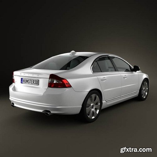 Volvo S80 2011 3D model