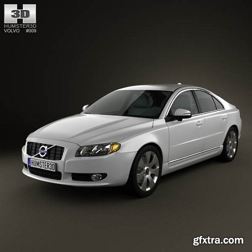 Volvo S80 2011 3D model