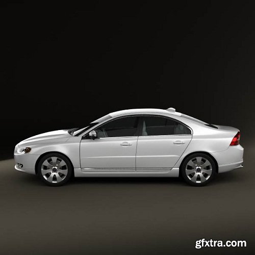 Volvo S80 2011 3D model