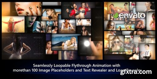 Videohive Photos Galaxy - Loopable Flythrough Animation 8192453