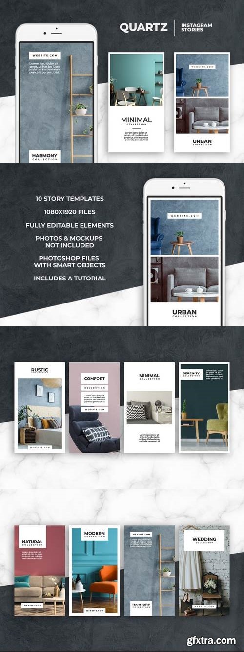 Quartz - Instagram Story Templates